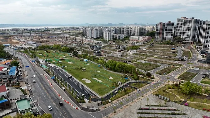 심학산파크골프장 주차장 110면으로 이전 확장… 5월 2일 재개장