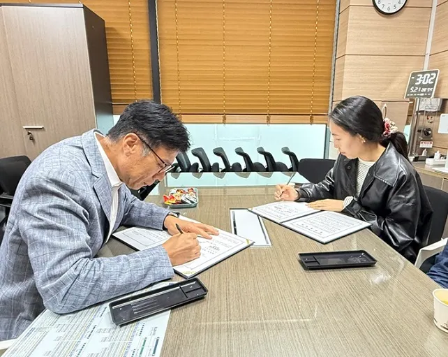 운정5동, 커피박 재자원화 업무 협약 체결