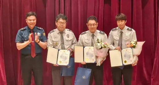 파주자율방범연합대, 경찰과 금촌지역 범죄예방 공조순찰 실시