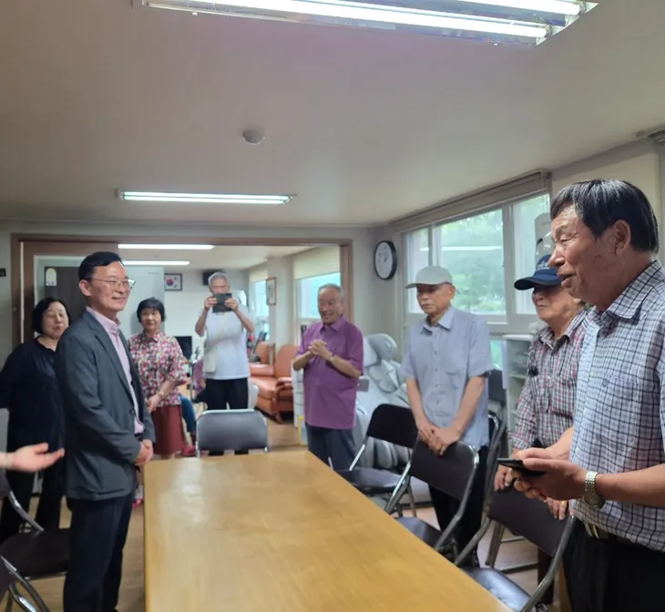 운정5동, 동문 10단지 경로당을 시작으로 ‘경로당 순회’ 추진