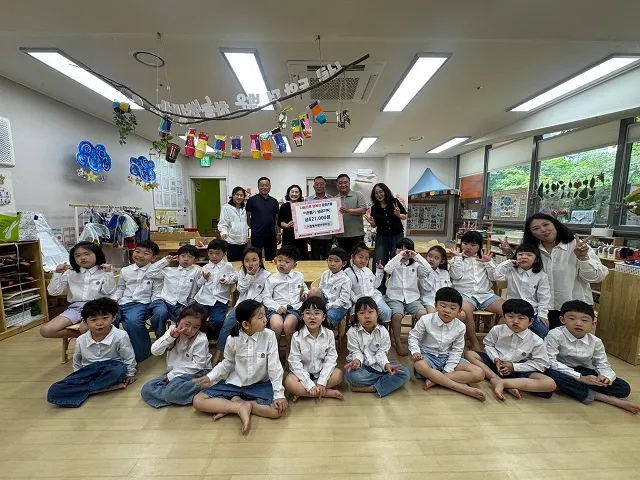시립별하람어린이집·야당아주튼튼의원, 운정1동에 따뜻한 나눔 실천