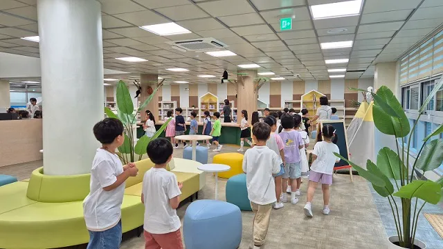 물향기초교, 학교도서관 '물향기나루' 개관식 열어