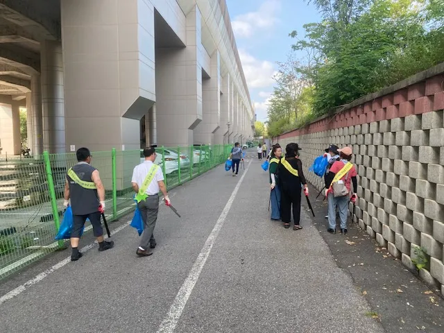 금촌1동 통장협, 금촌천 일원 정화 활동 실시