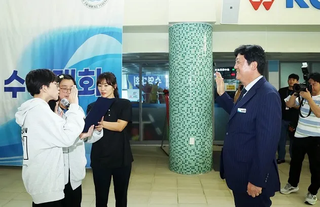 제3회 파주시장배 수영대회 개최, 숨은 기량 펼쳐