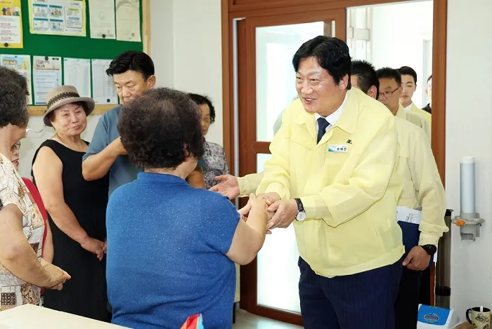 손배찬 시장, 폭염중대경보 발효에 따른 긴급 현장 점검