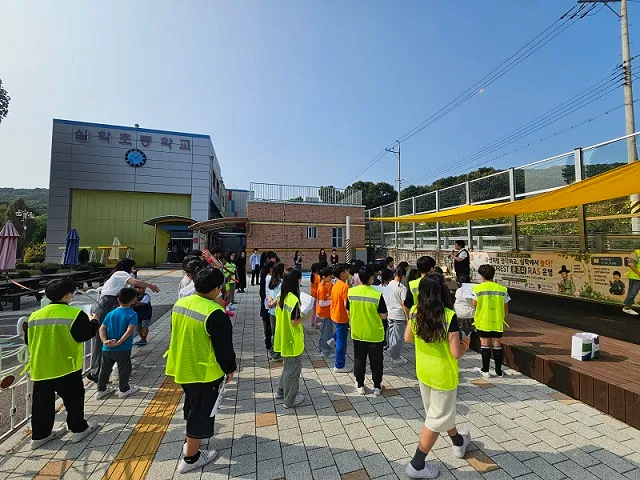 심학초 119청소년단, 학생이 주도하는 재난안전훈련으로 ‘스스로 지키고 함께 지키는 학교’ 만든다!