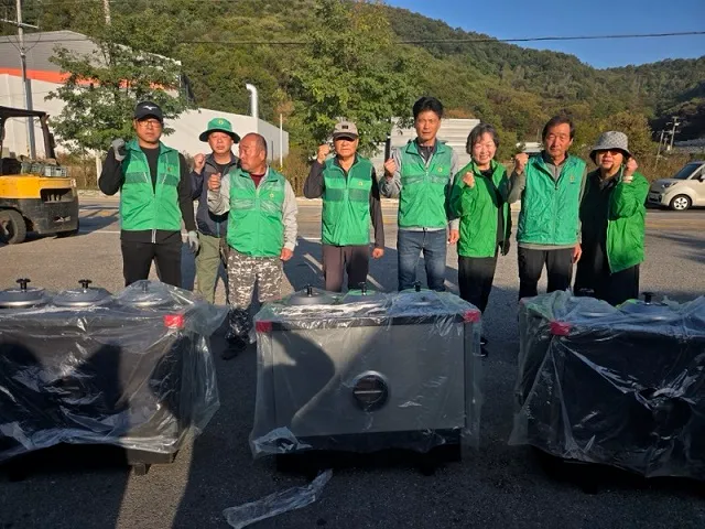 법원읍 새마을지도자협, 따뜻한 겨울나기 지원