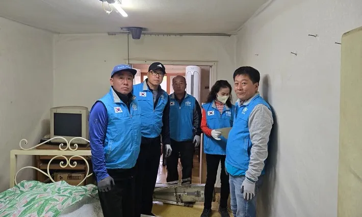 법원읍-한국자유총연맹 파주시지회, 주거환경개선사업 실시